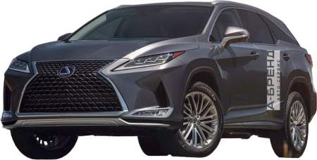 Лексус RX350L 1, рестайлинг